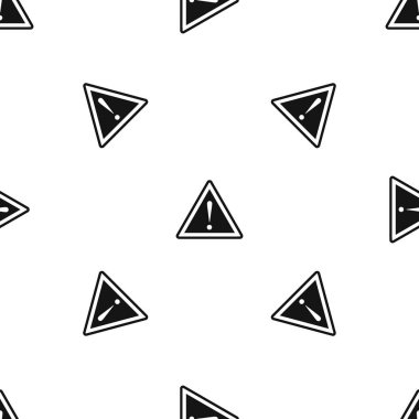 Ünlem işareti model sorunsuz siyah uyarı dikkat işareti