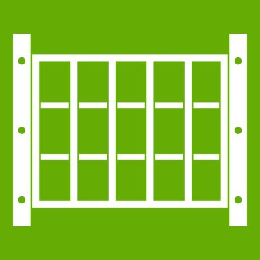 Bahçe Çit simgesi yeşil