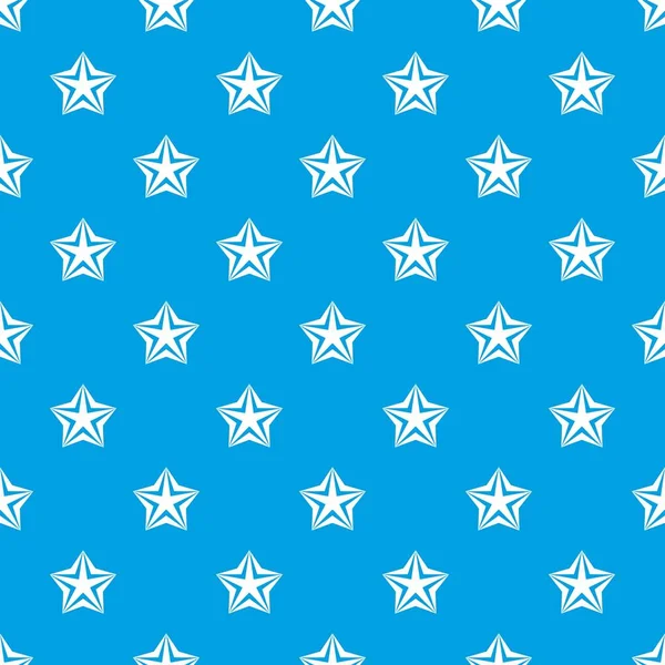 Yıldız deseni kesintisiz mavi