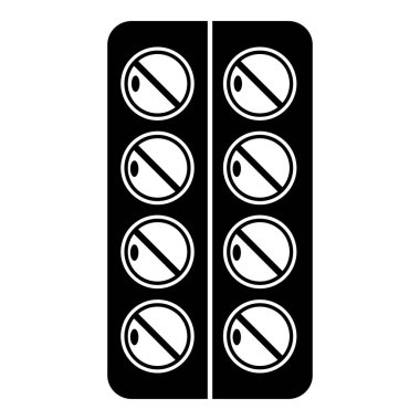 Hap kutusu simgesi, basit tarzı