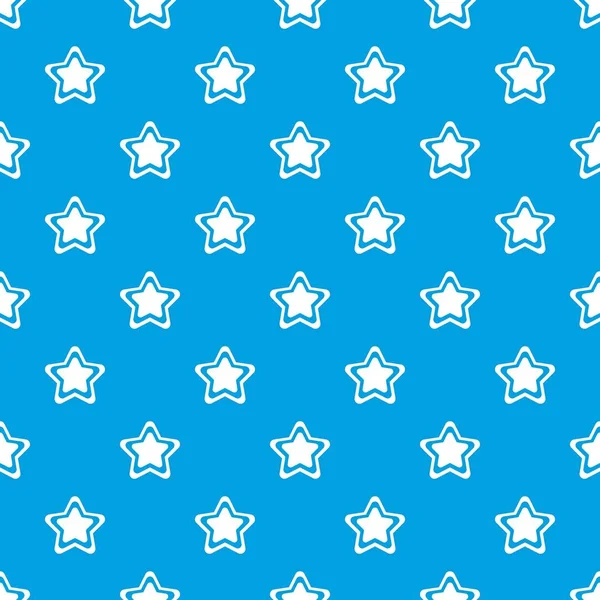 Yıldız deseni kesintisiz mavi