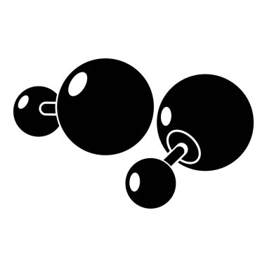 Moda küpe simgesi, basit tarzı