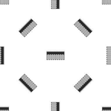 Köprü desen sorunsuz siyah