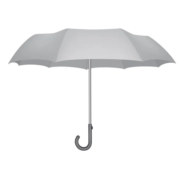 클래식 우산 이랑, 현실적인 스타일 — 스톡 벡터