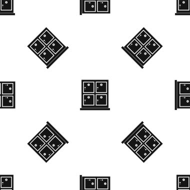 Hücre depolama süpermarket desen sorunsuz siyah