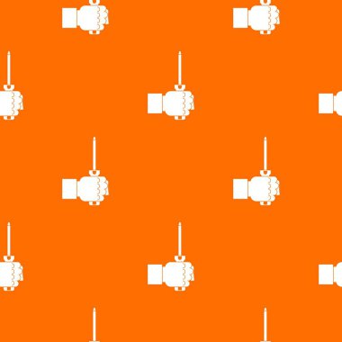 Tornavida aracı desen sorunsuz tutan el