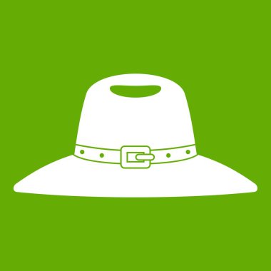 Şapka simgesi yeşil