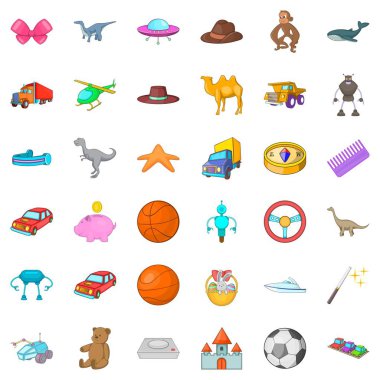 Pusula Icons set, karikatür tarzı