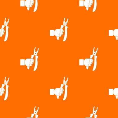 Keski desen sorunsuz tutan el