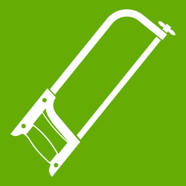 Demir testeresi simgesi yeşil