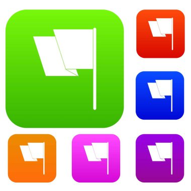 Bayrak renk koleksiyonu ayarla