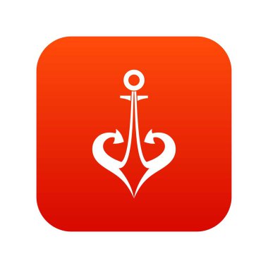 Tutturucu simgesini dijital kırmızı