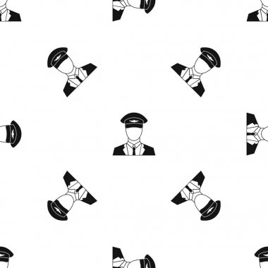 Pilot desen sorunsuz siyah