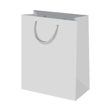 Alışveriş çantası mockup, gerçekçi