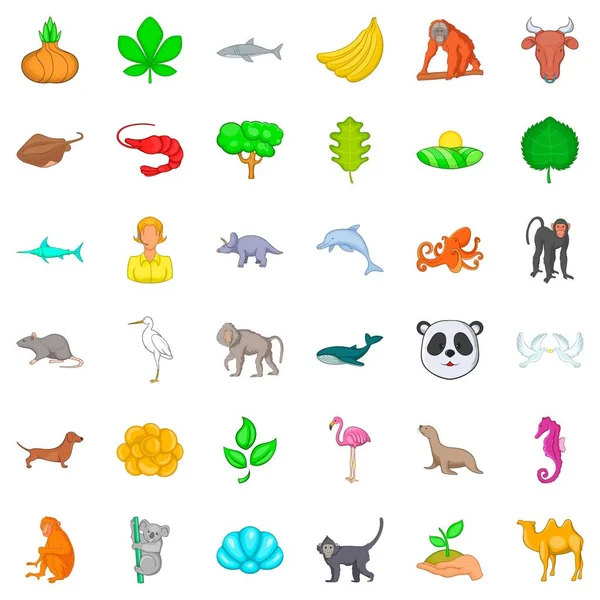 İçgüdü Icons set, karikatür tarzı