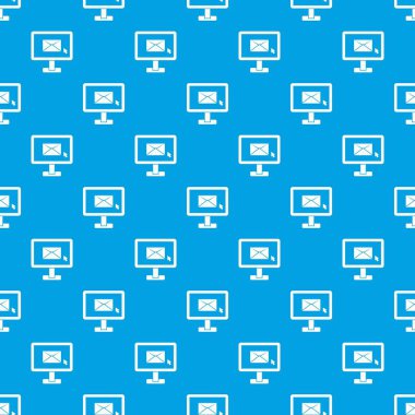 E-posta işareti model sorunsuz mavi ile izlemek