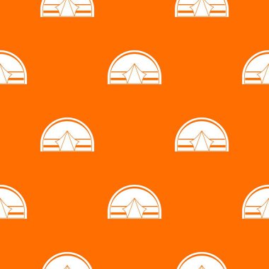 Yarım silindirik çadır desen sorunsuz