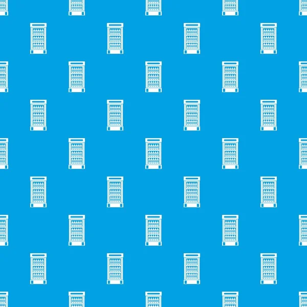 İçecek içecekler desen kesintisiz mavi buzdolabı