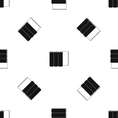 Rulo kağıt model sorunsuz siyah