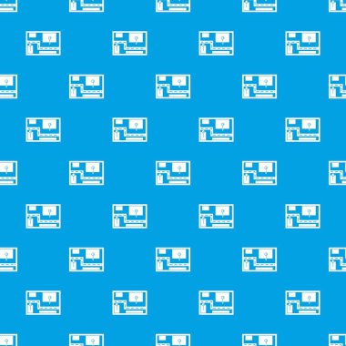 Navigator desen kesintisiz mavi