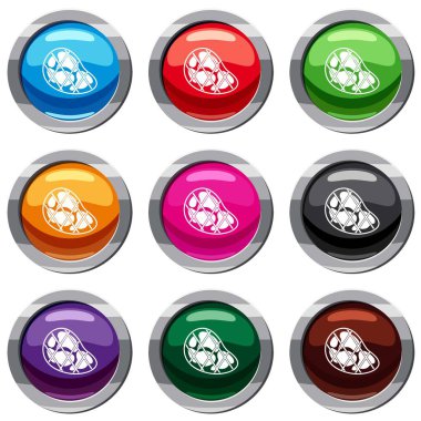 Biftek 9 koleksiyonu ayarla