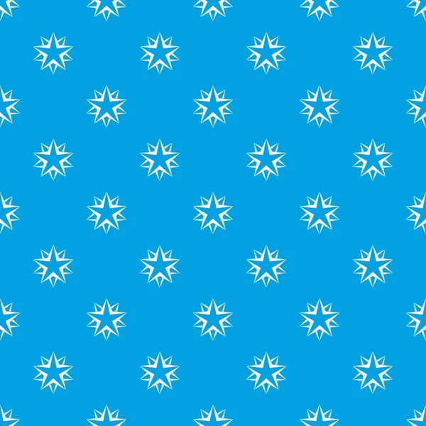 Yıldız deseni kesintisiz mavi