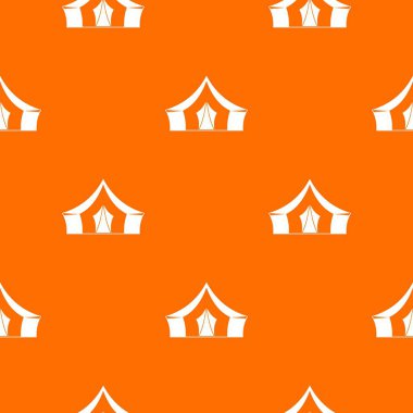 Sembol desen sorunsuz kamp çadırı,