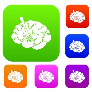 Çatal beyin set renk koleksiyonuna eklenir