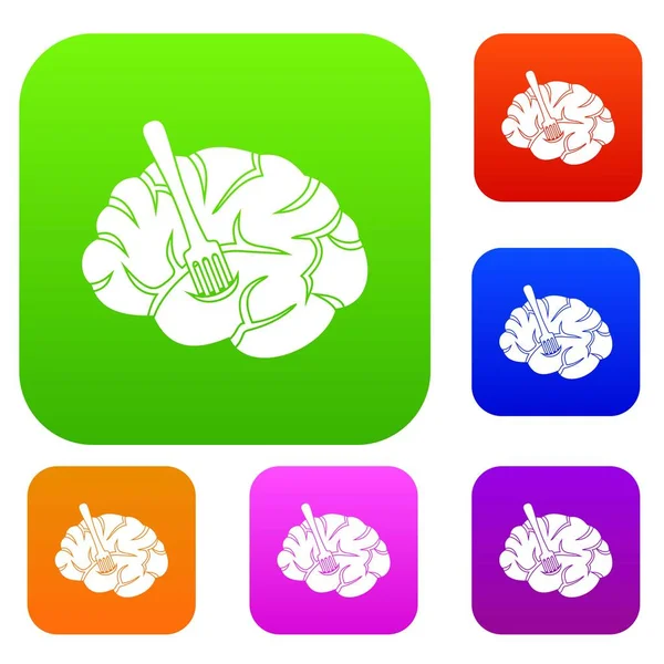 Çatal beyin set renk koleksiyonuna eklenir