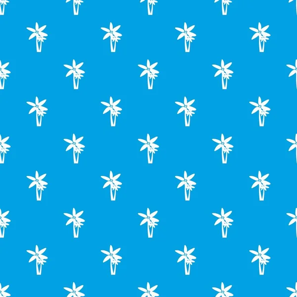 İki palmiye ağaçları kesintisiz mavi model