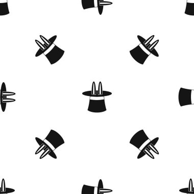 Tavşan Kulağı üst sihirli şapka model sorunsuz siyahtan görünen