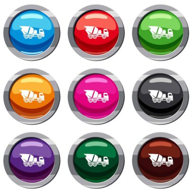 Bina Mikser beton için 9 koleksiyonu ayarla