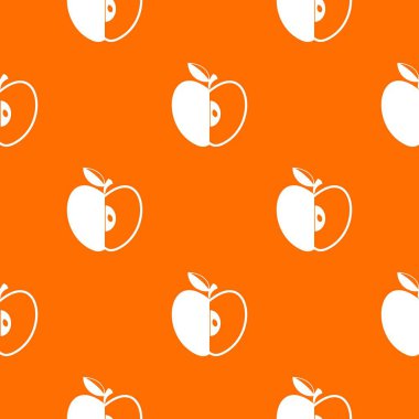 Elma desen sorunsuz dilimlenmiş