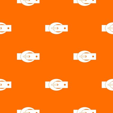 Oval kemer tokası desen sorunsuz