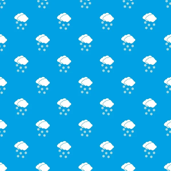 Bulut ve kar taneleri sorunsuz mavi model