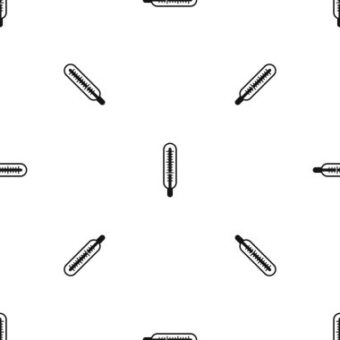 Tıbbi termometre desen sorunsuz siyah