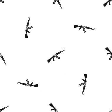 Hafif makineli tüfek desen sorunsuz siyah