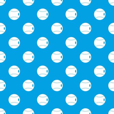 Beyzbol topu desen kesintisiz mavi
