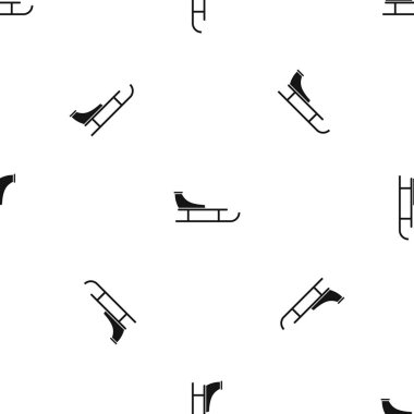 Kızak Model sorunsuz siyah