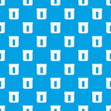 Siyah cep desen kesintisiz mavi