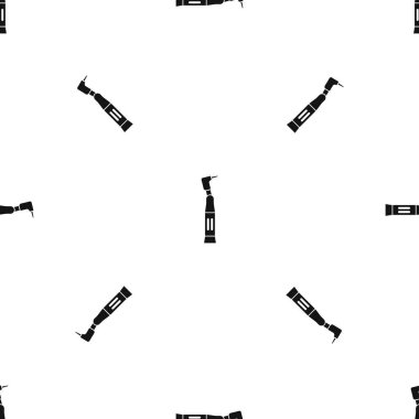 Diş matkap desen sorunsuz siyah