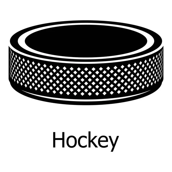 Reasher hockey icon, simple black style — стоковый вектор