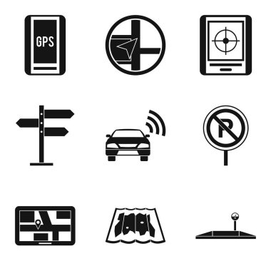 Tabelasını Icons set, basit tarzı