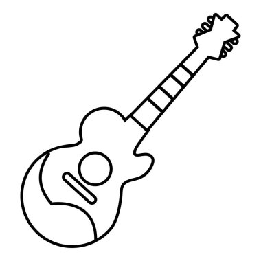 Akustik gitar simgesi, anahat stili