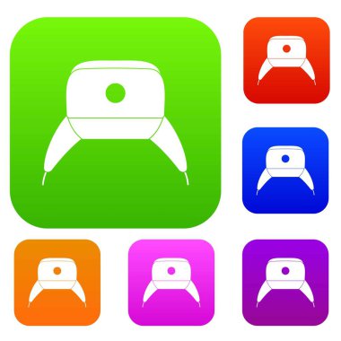 Be şapka renk koleksiyonu ayarla