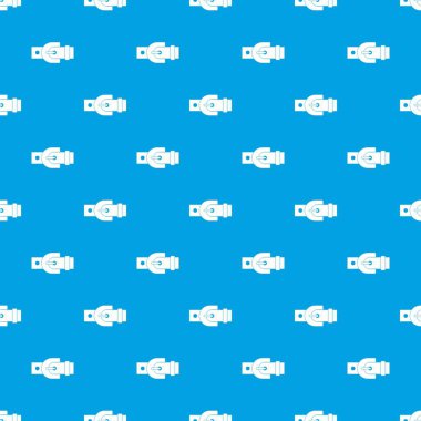 Toka desen kesintisiz mavi