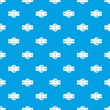 Toka kemer desen kesintisiz mavi