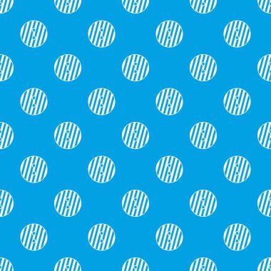 Çizgili dikiş düğme desen kesintisiz mavi