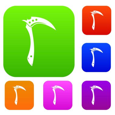 Kama silah renk koleksiyonu ayarla