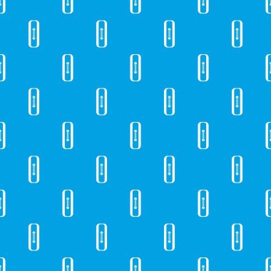 Dikili dikdörtgen düğmesi desen kesintisiz mavi